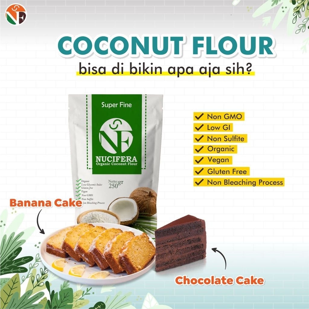

Organic Coconut Flour Nucifera