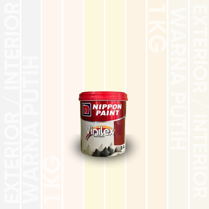 Cat Tembok Nippon Paint Vinilex 5000 Interior Exterior Ukuran 1 Kg