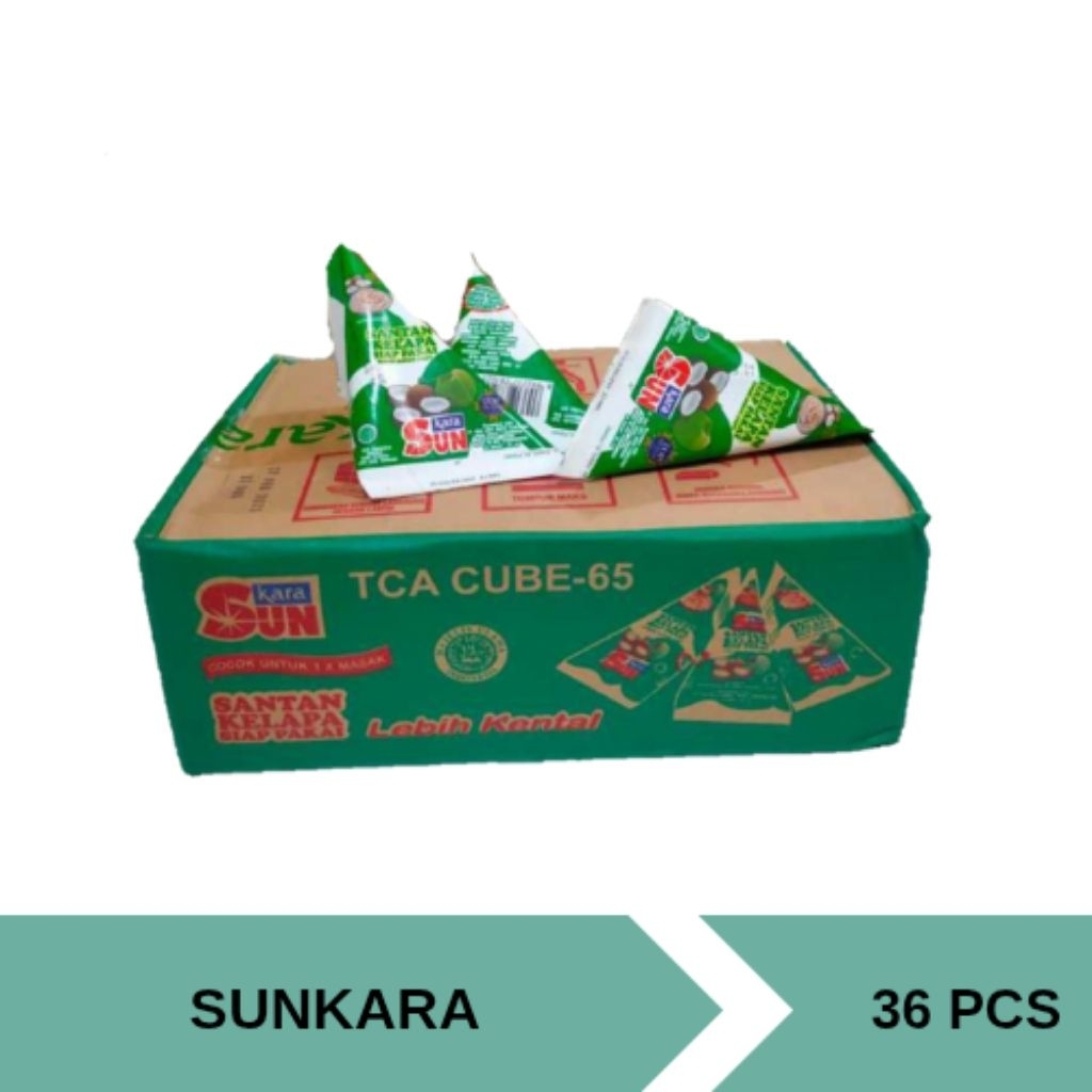 

Sun Kara Santan Kelapa 65 ml x 36 pcs (1 Dus )