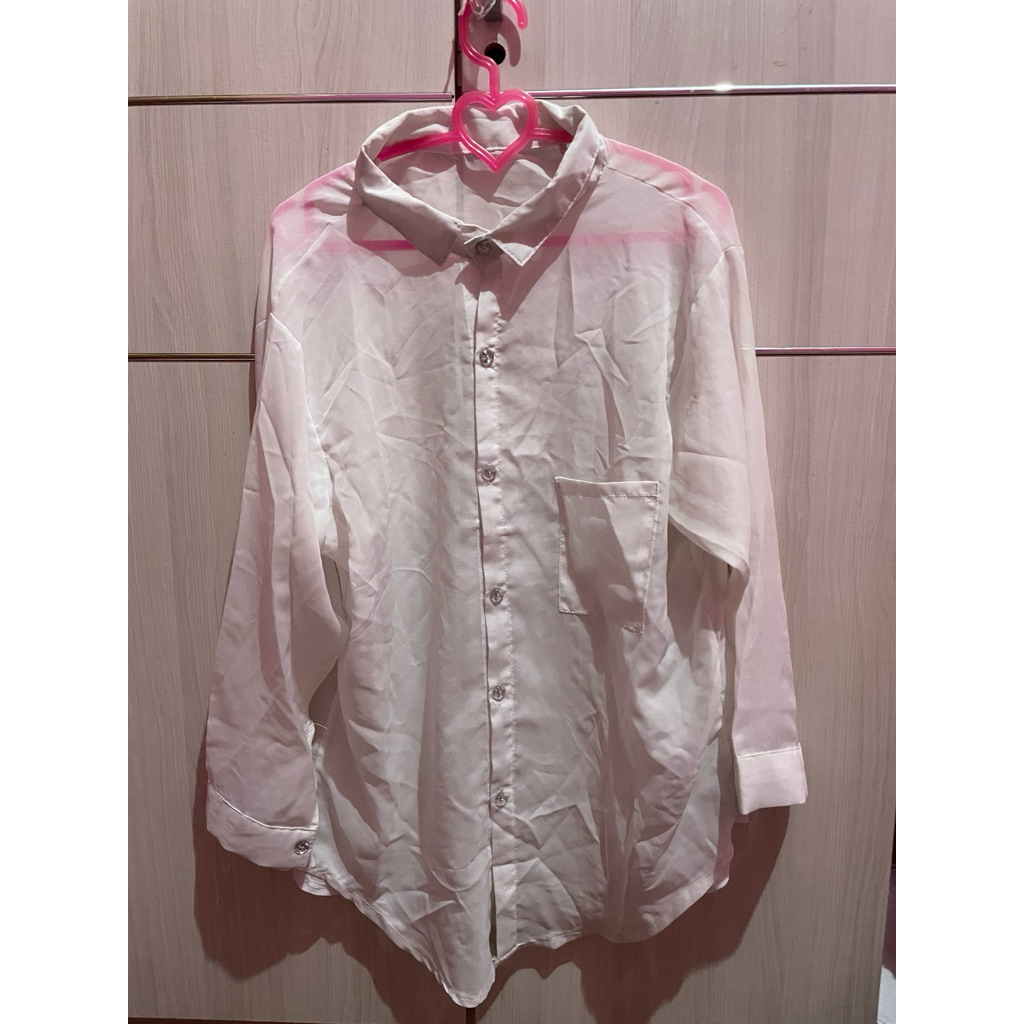 preloved kemeja transparan