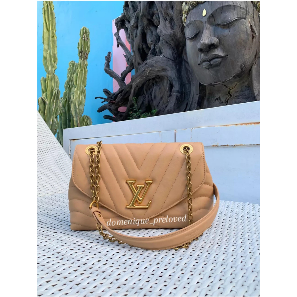 PRELOVED TAS BRANDED 13 LV New Wave Chain Bag MM