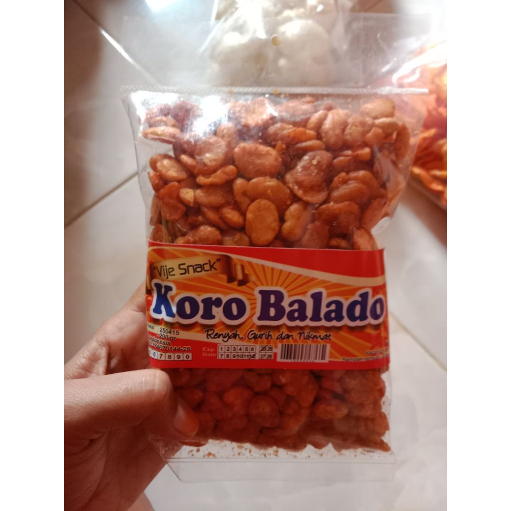 

Kacang Koro 200 gr/pack