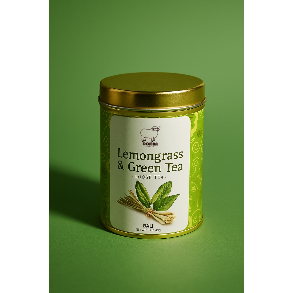 

Domba Coffee - Lemongrass Green Tea 45gr / Teh hijau sereh