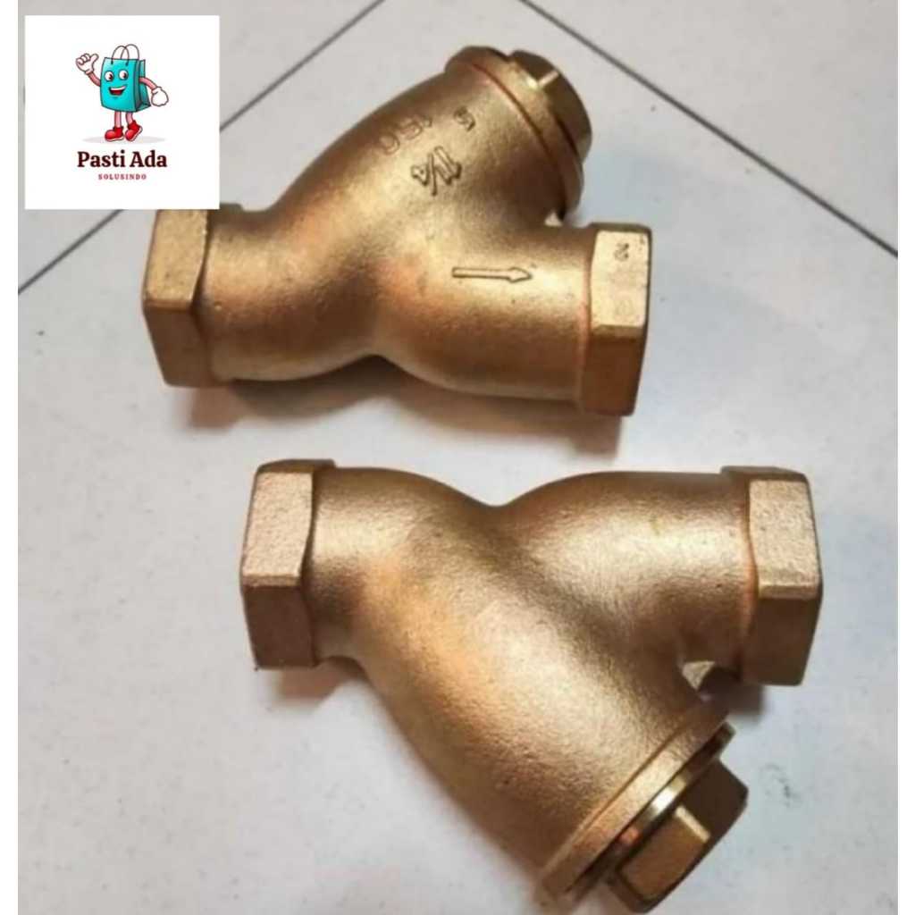 Y STRAINER KITZ 2,5" inch Kuningan ORIGINAL