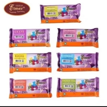 

ELMER COMPOUND VISTA FESTIVAL 250 GR/COKLAT BATANG WARNA