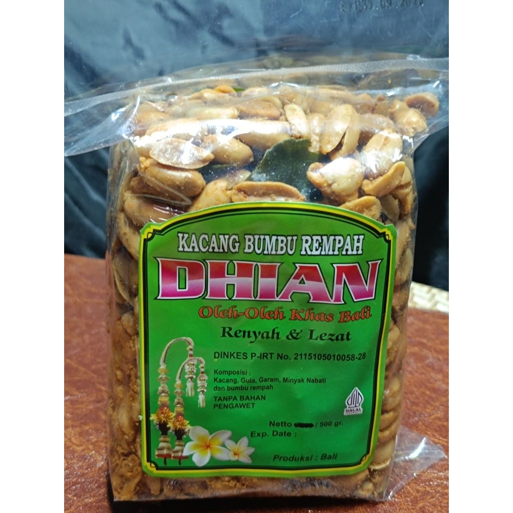 

Kacang Bumbu Rempah Dhian 500gr