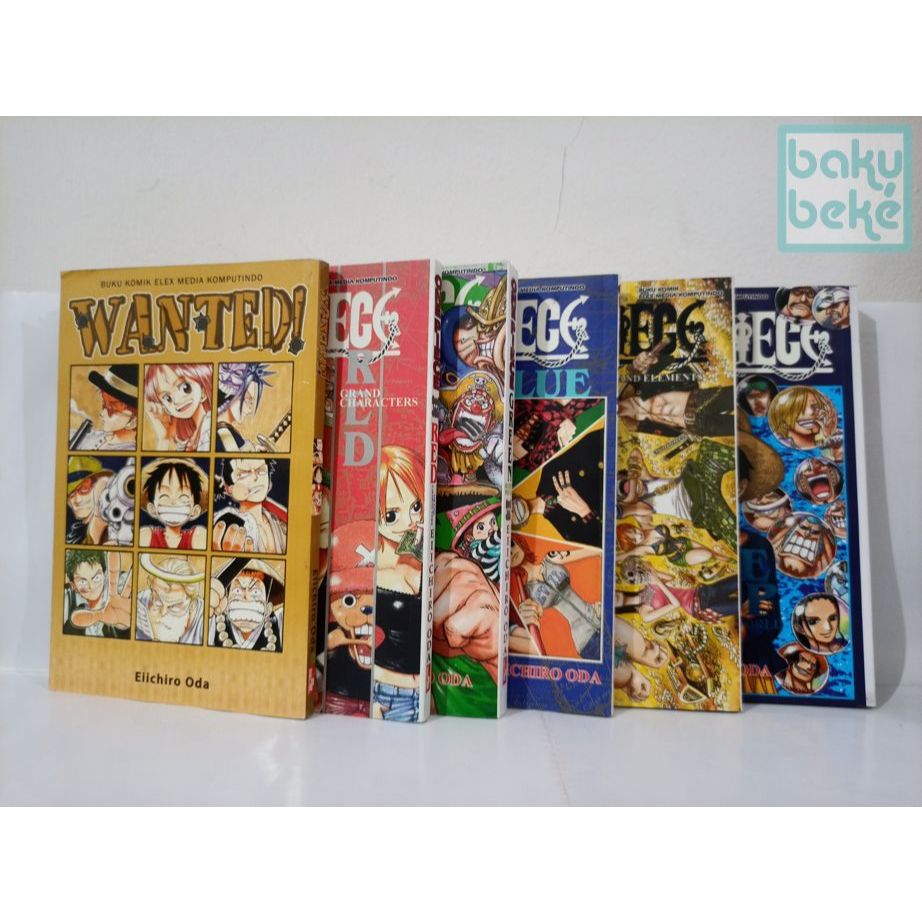 Komik Remaja One Piece Red Green Blue Yellow Blue Deep Wanted