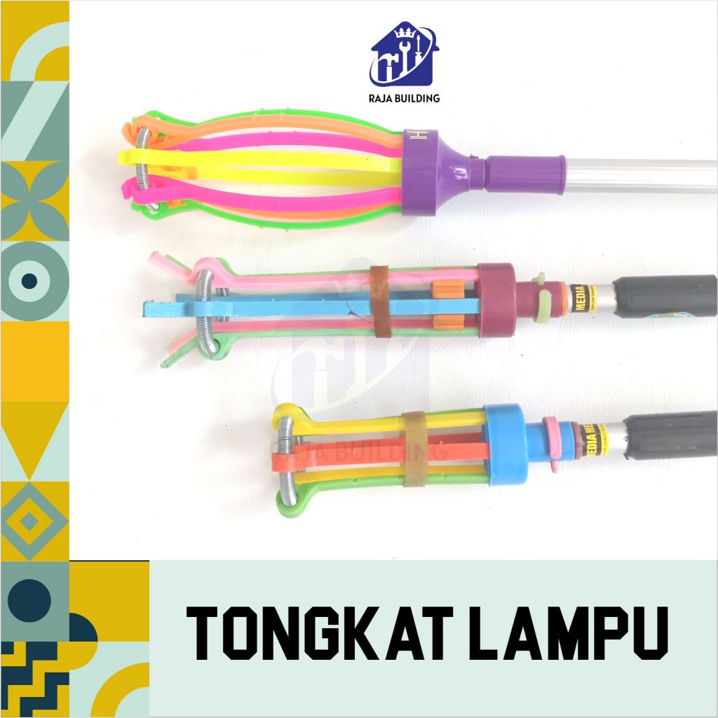 TONGKAT PASANG BOHLAM TONGKAT LAMPU BIASA/TONGKAT LAMPU JUMBO/TONGKAT PASANG BOHLAM/ALAT BANTU PASAN