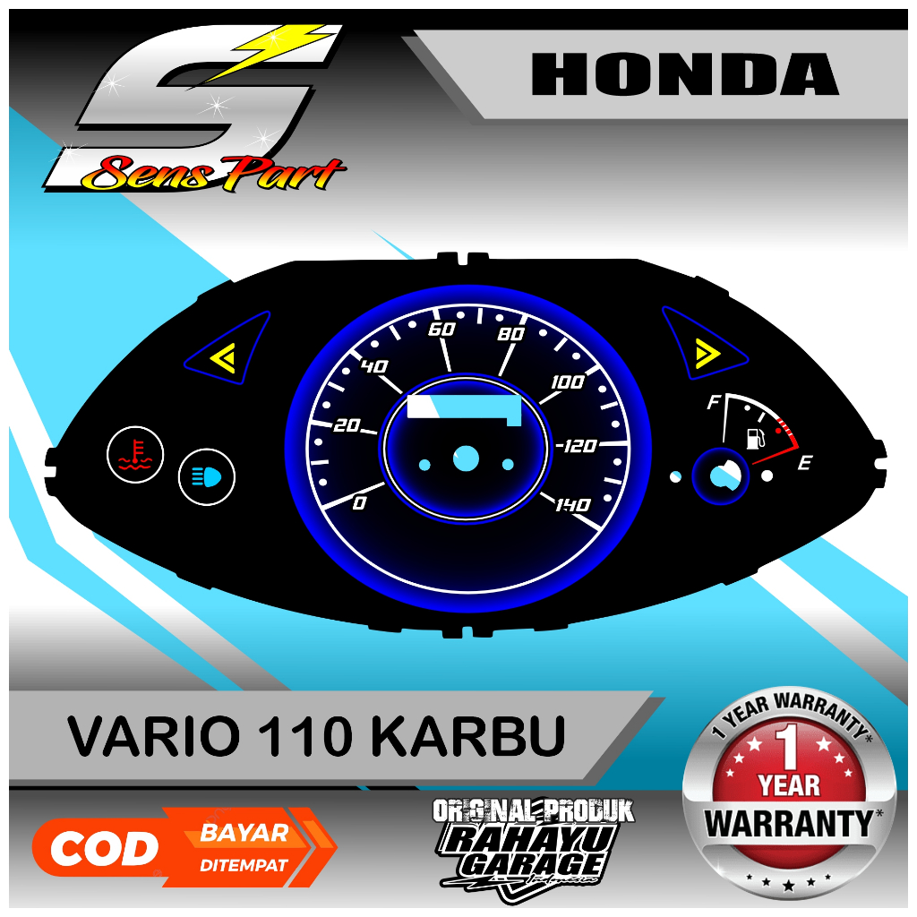 PAPAN SPEEDOMETER CUSTOM HONDA VARIO 110 KARBU PANEL SPIDOMETER CUSTOM HONDA VARIO 110 KARBU