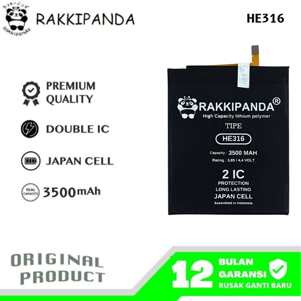 RakkiPanda - HE316 Nokia 6 Batre Batrai Baterai