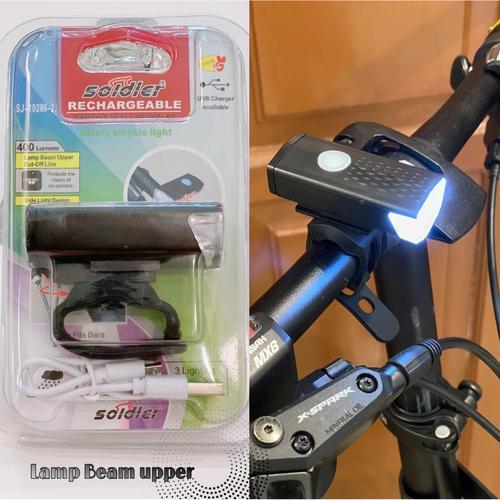 Lampu Depan Sepeda Rechargeable ROCKBROS Quality