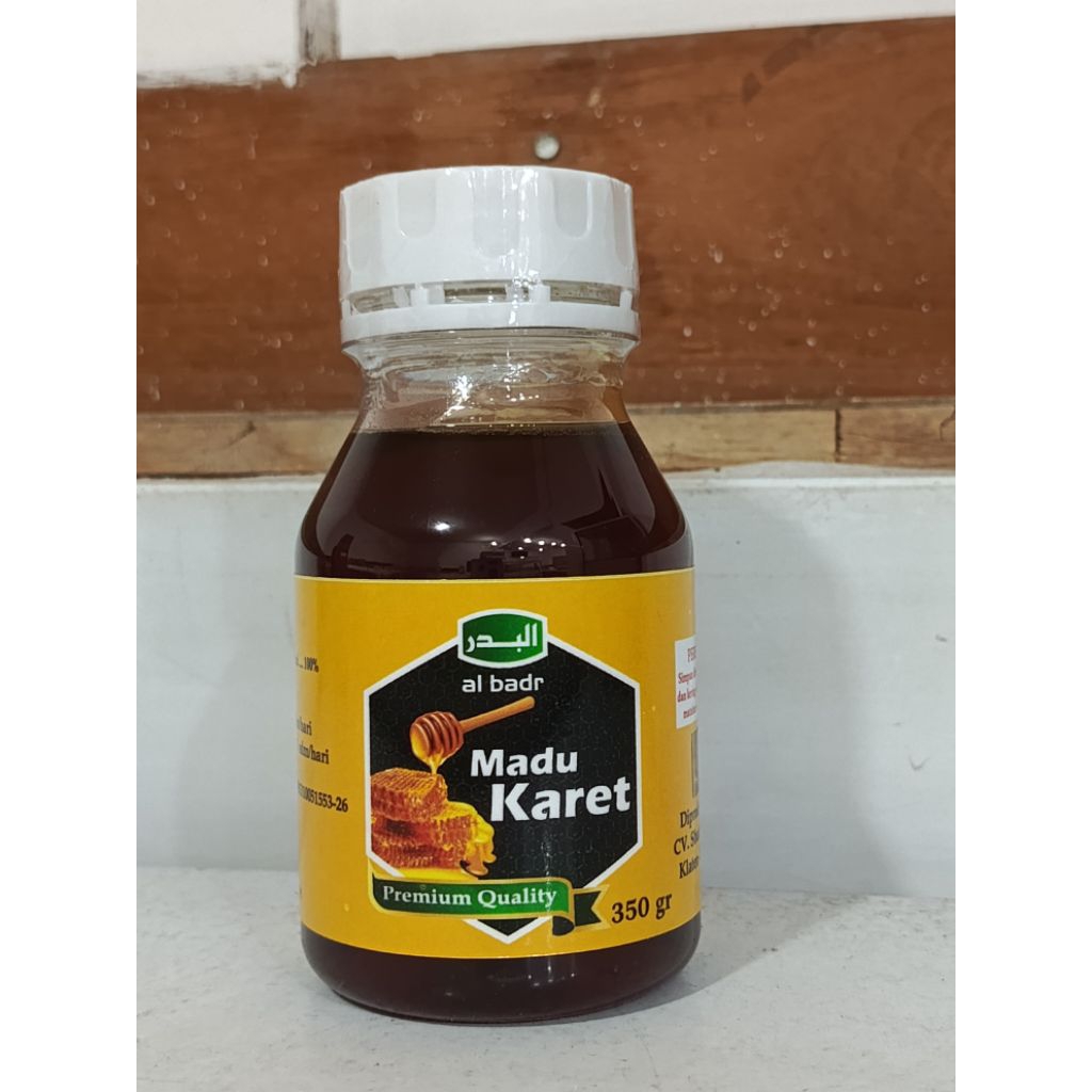 

Madu Karet Al Badr 350 gr pure honey/madu asli