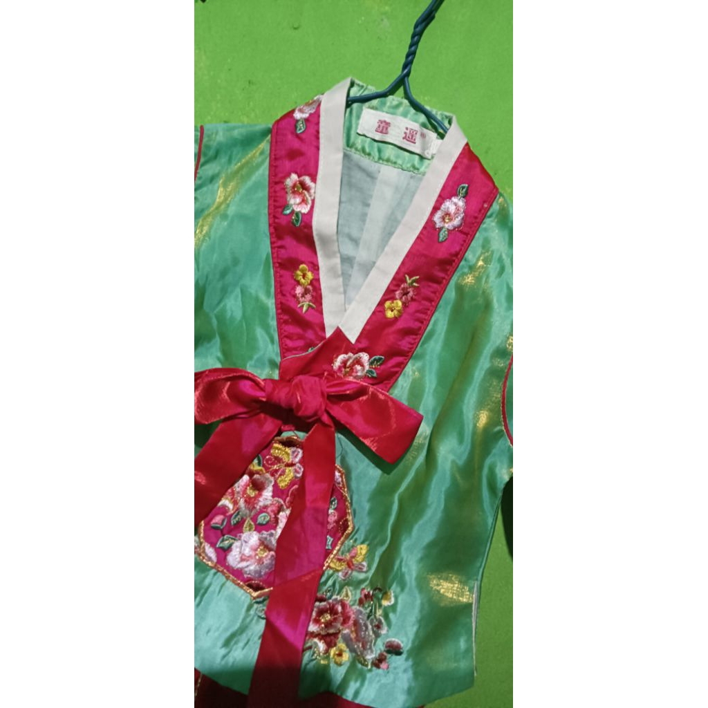 preloved Dress hanbok premium anak perempuan