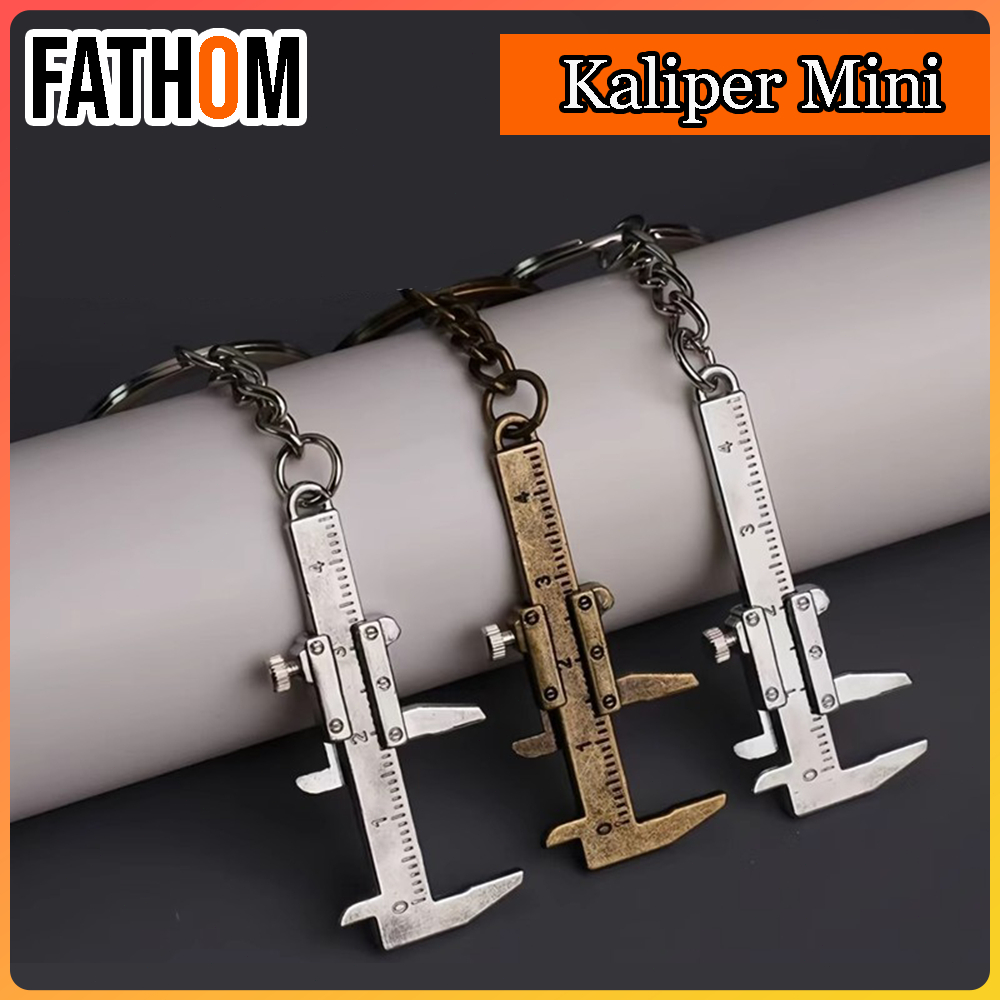 

Jangka Sorong Portabel Jangka Sorong Mini Saku Alat Ukur Mekanik Gantungan Jangka Sorong Presisi Miniatur Akurasi Tinggi