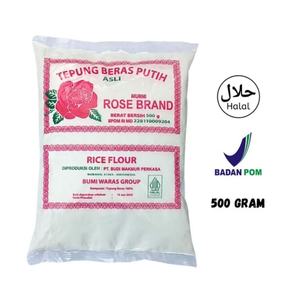 

tepung beras rose brand / rice flour 500g
