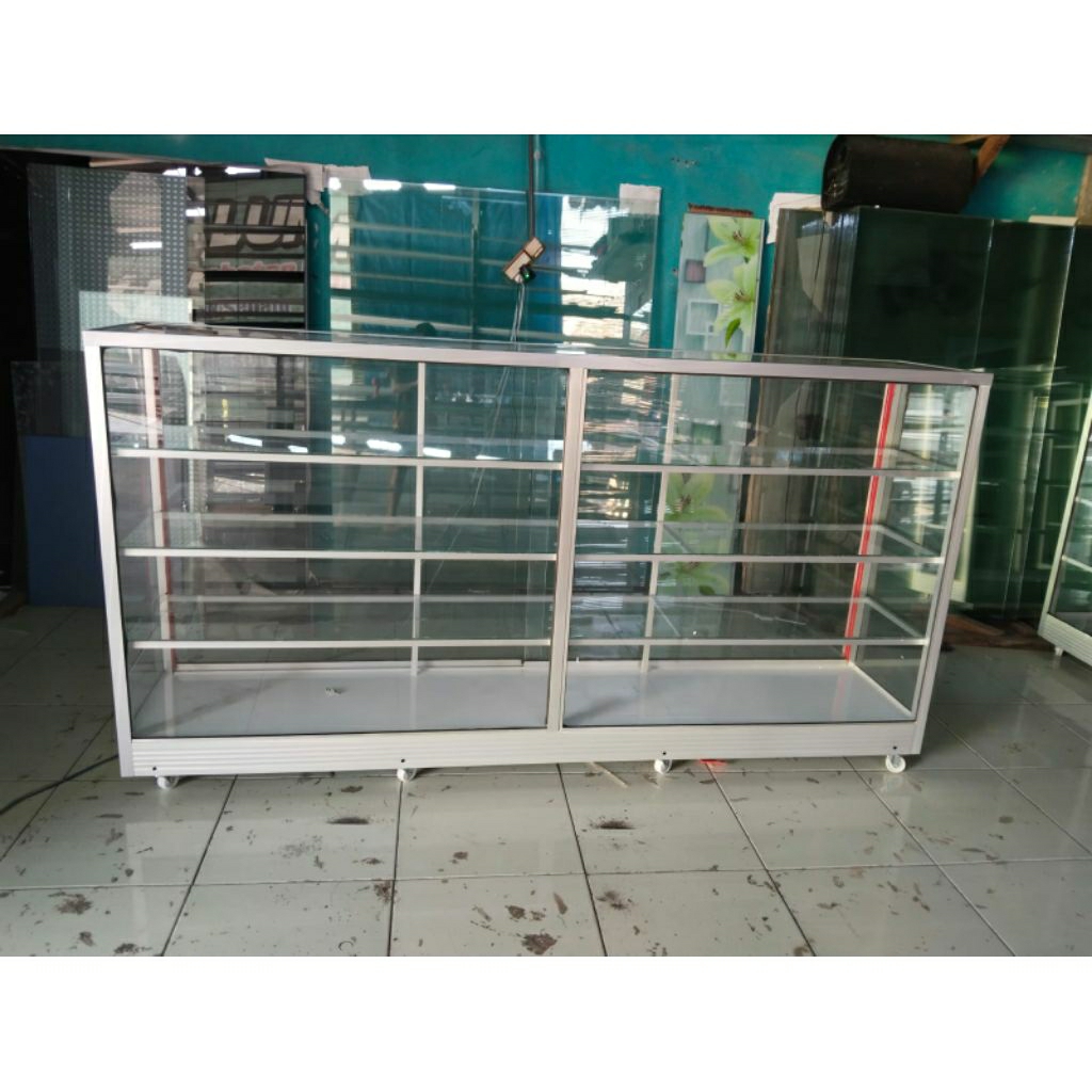etalase toko/etalase aluminium/etalase sembako
