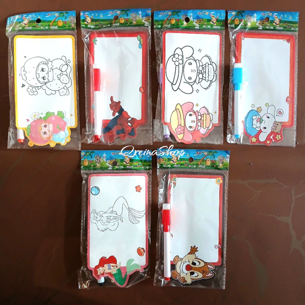 

#Qreinashop Mainan Papan Tulis & Spidol