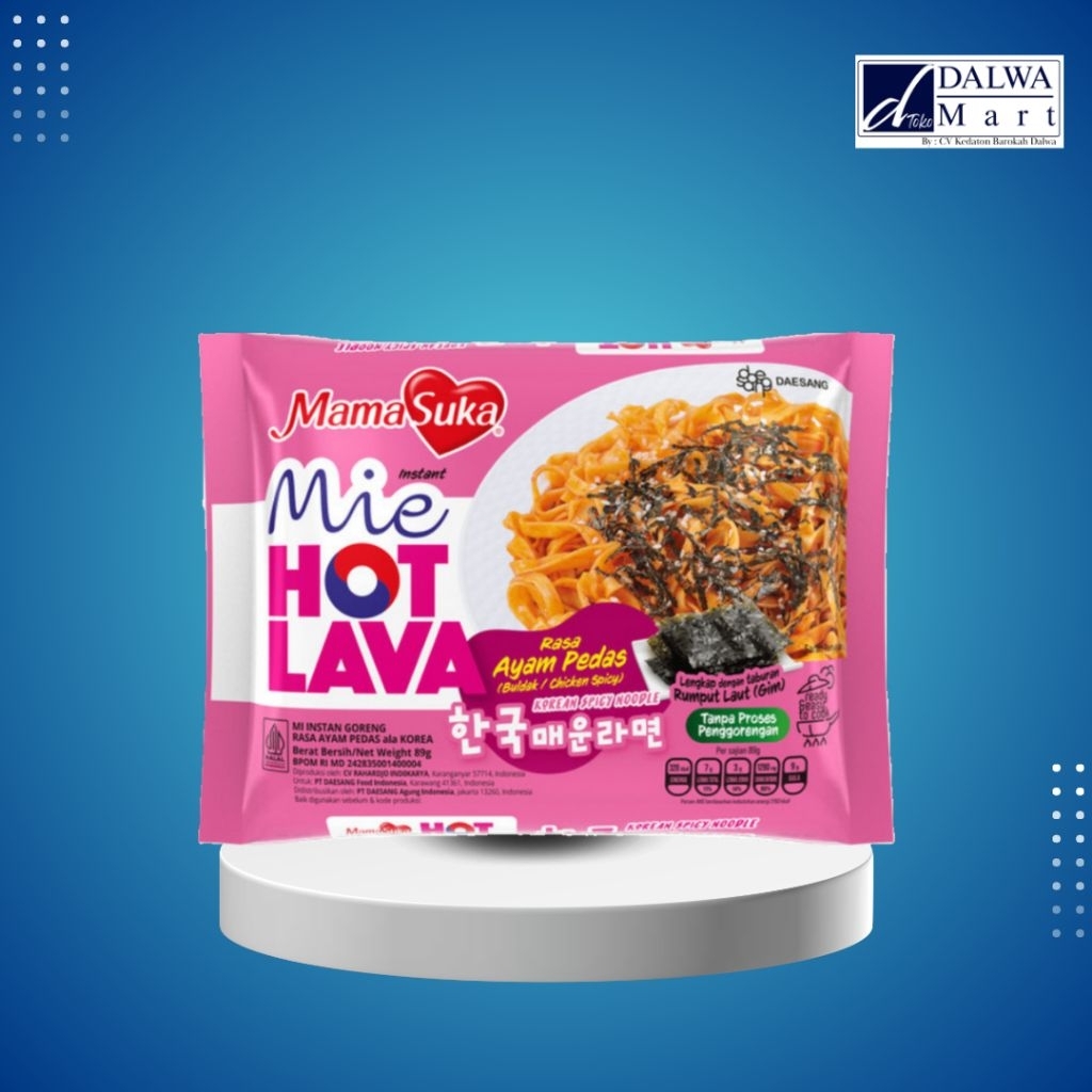 

Mamasuka Mie Hot Lava Buldak Ayam 89G