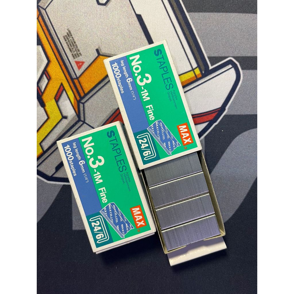 

MAX Staples / Isi Staples No.3-1M Isi 20 Box (1 Pcs)