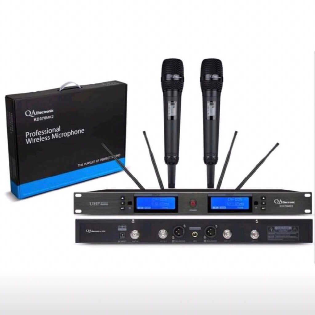 Mic Wireless Qa Electronic kd-370 Original