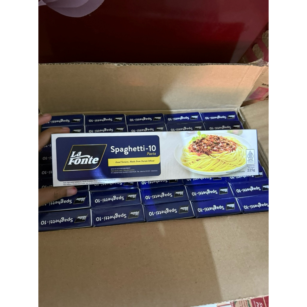 

La Fonte Long Spaghetti 225 Gr Mudah Dipasak