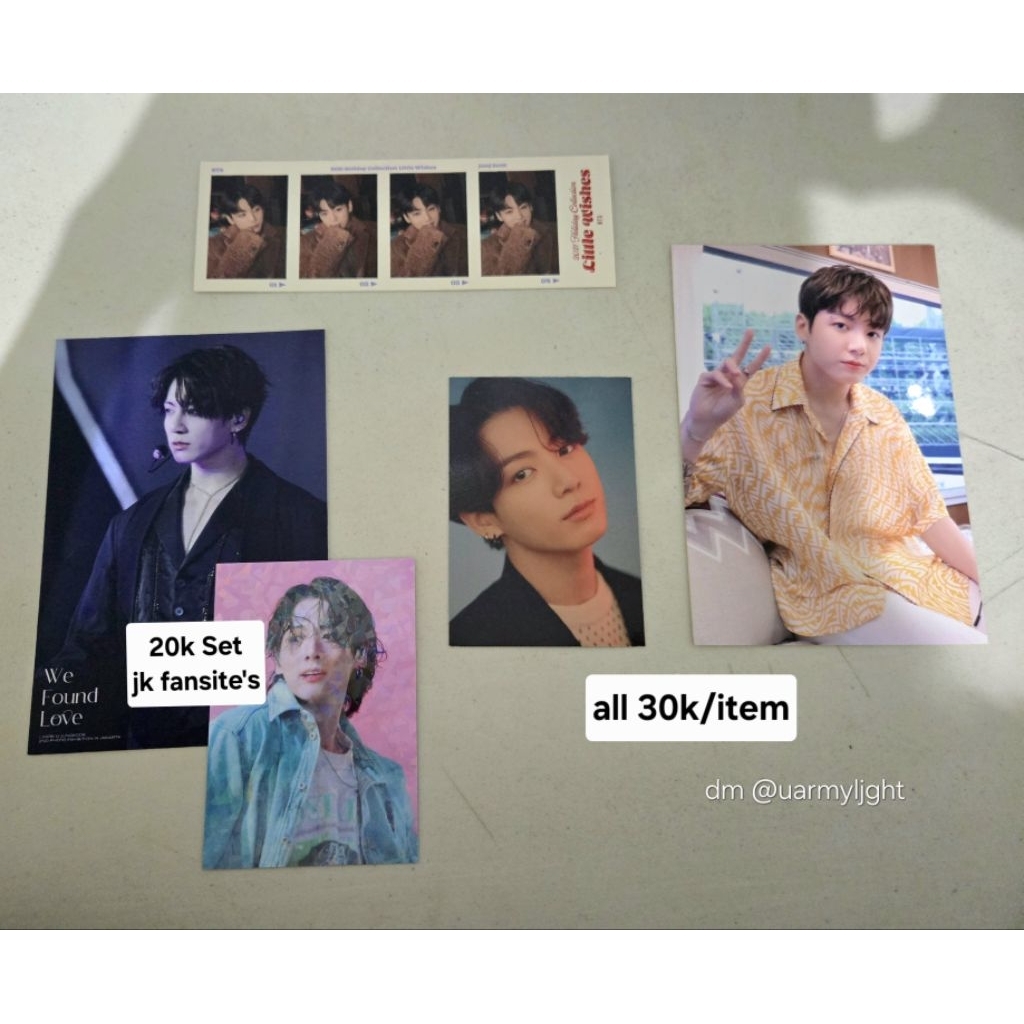 BTS Jungkook JK MPC Postcard