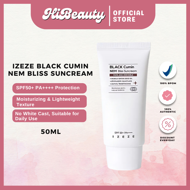 IZEZE Black Cumin NEM Bliss Sun Cream 50ml / SPF 50+ PA++++