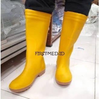 DISCOUNT SEPATU BOOTS PRIA DAN WANITA SEPATU BOOT SAWAH PANJANG BOOT YUMEIDA TINGGI ANTI AIR DAN