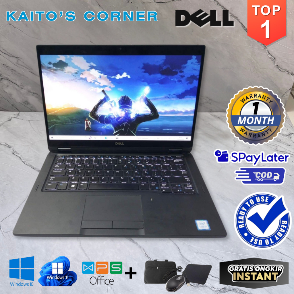 [Bekas] Laptop Dell Latitude 3190 3390 3380 6440 7275 2IN1 Core i5/i7 - PRECISION 3510 3530 5520 553