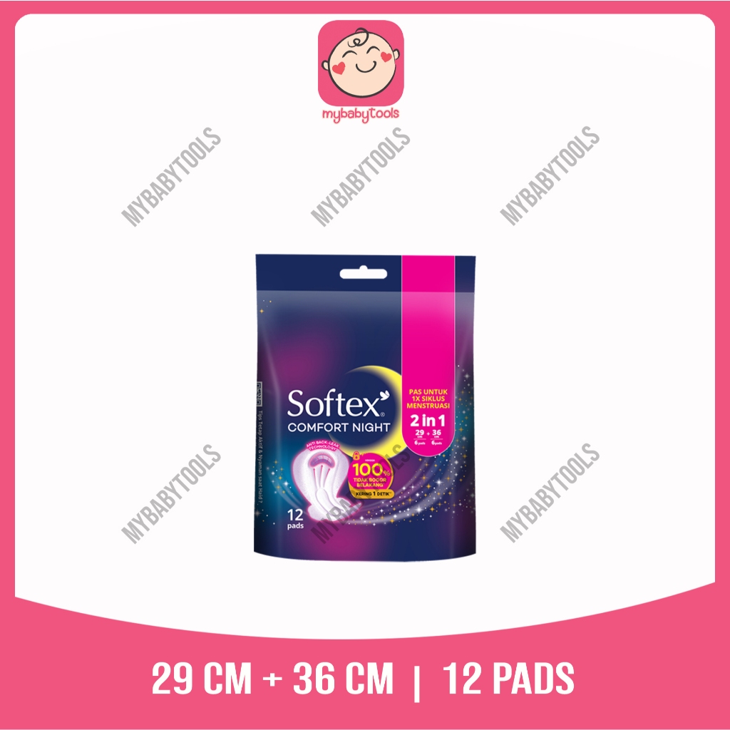 Softex Pembalut Wanita Comfort Night - Softex Comfort Night