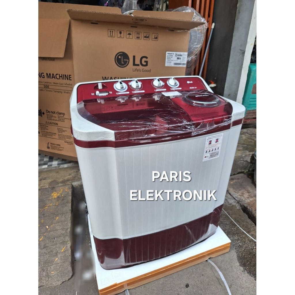 MESIN CUCI LG 9 KG TWINTUB P9050