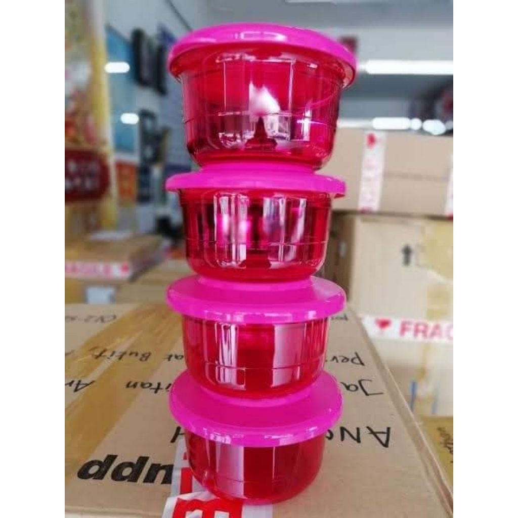 toples set ungu tupperware
