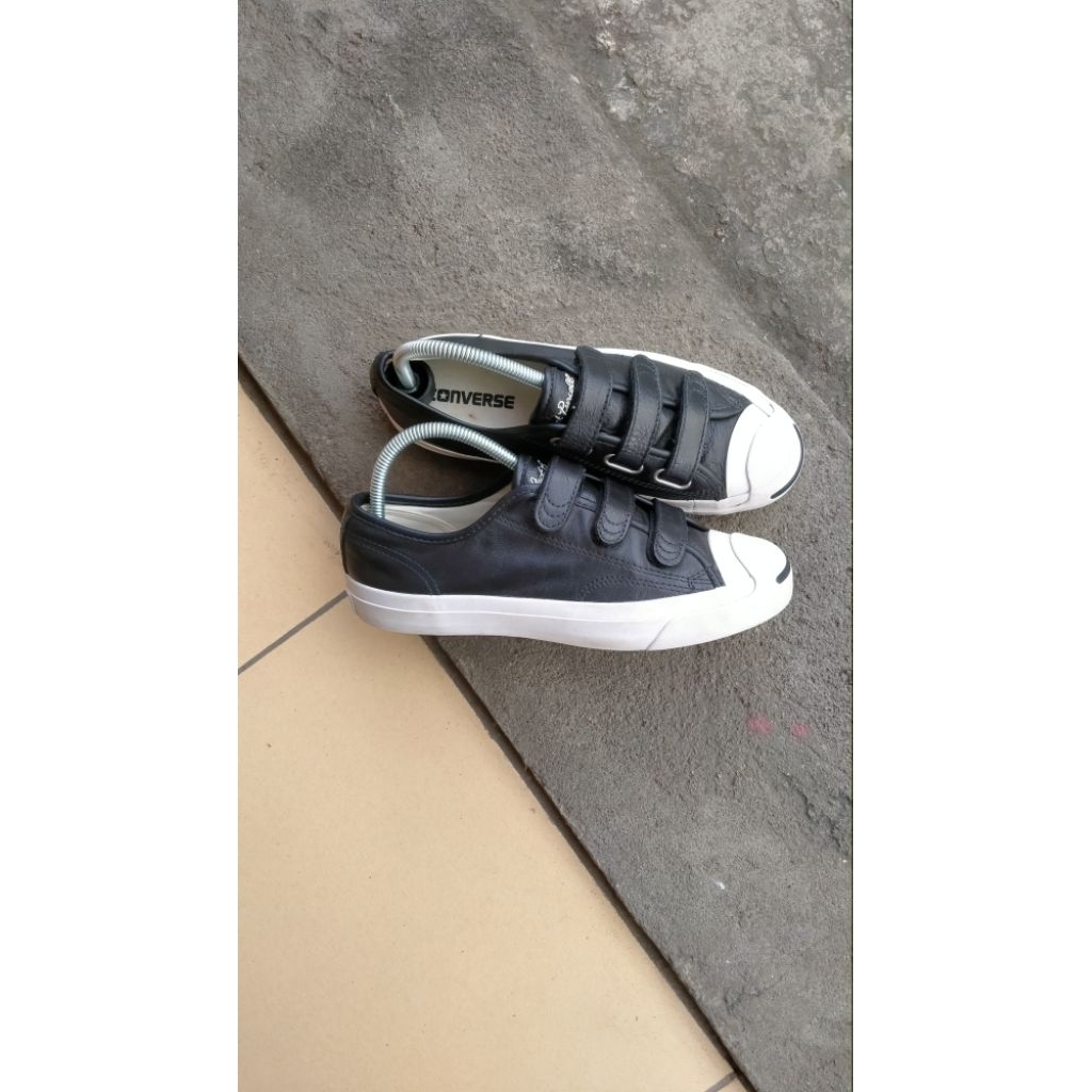 Converse jack purcell velcro leather