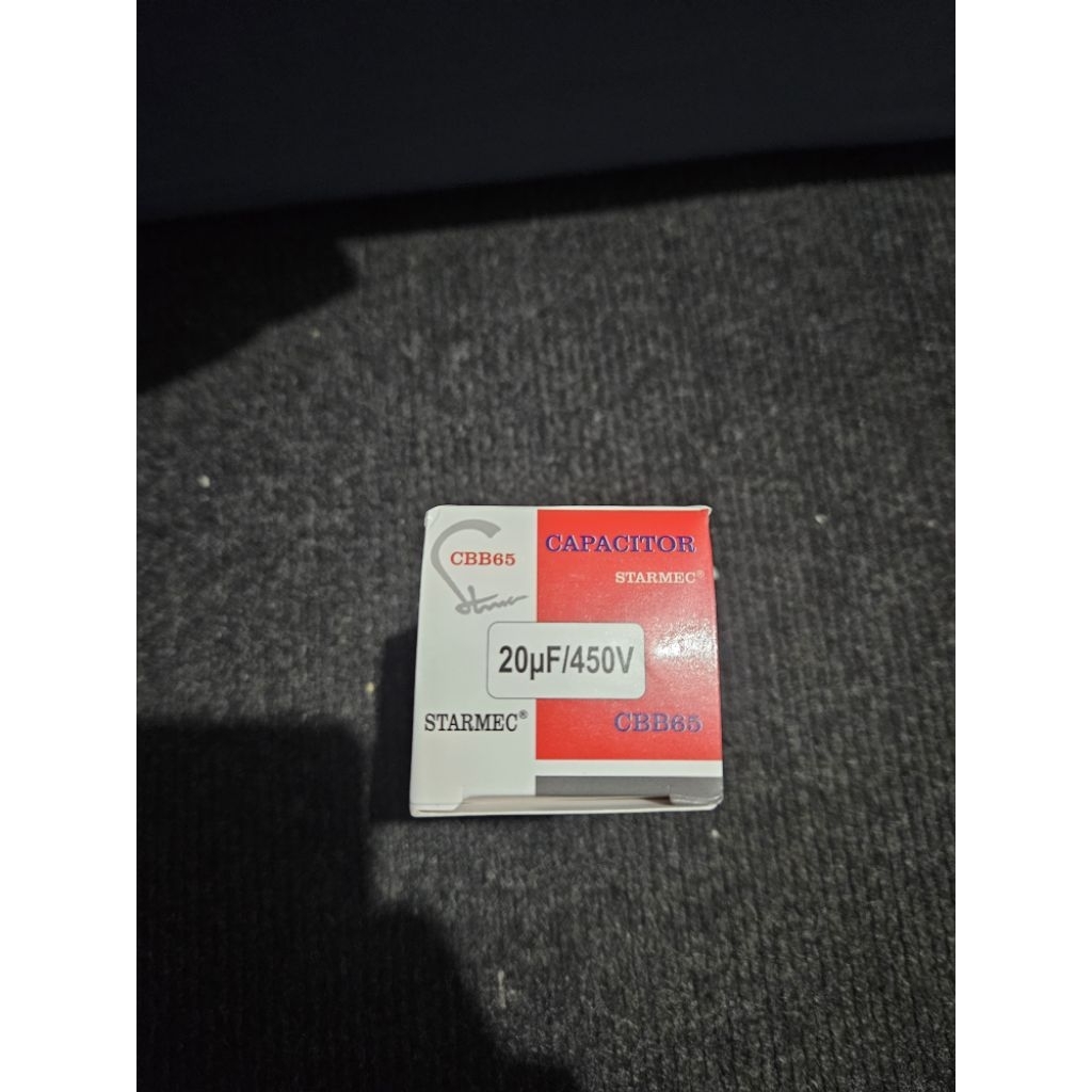 Kapasitor Capasitor AC 1/2 PK 20 Mikro Merk Starmec / Semua Merk AC Panasonic Samsung LG