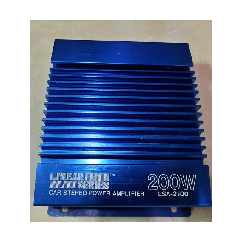 Power Amplifier 2 Ch LINEAR SERIES LSA - 2100 not Pioneer Alpine Clarion Jvc Kenwood Denon