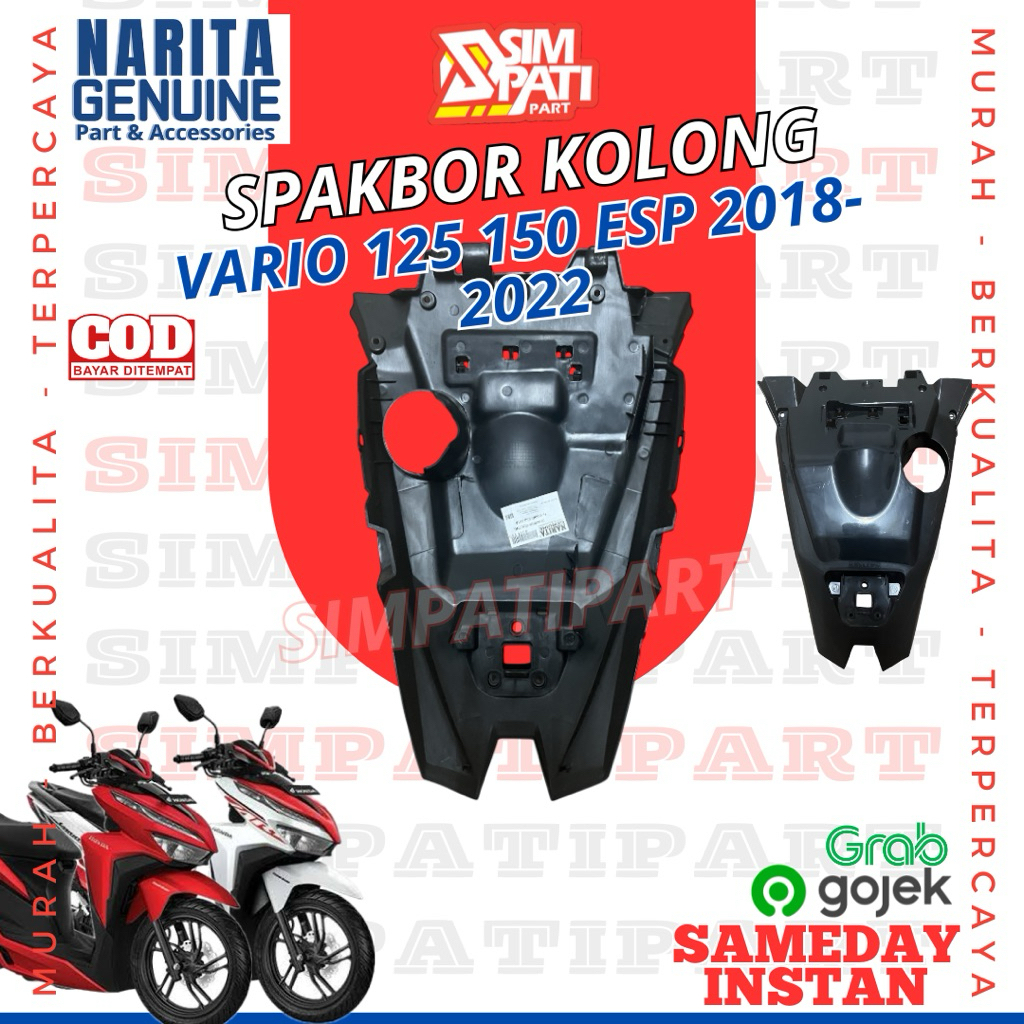 SPAKBOR KOLONG BELAKANG SPAKBOR BAGIAN DALAM HONDA VARIO 125 150 ESP LED 2018-2022