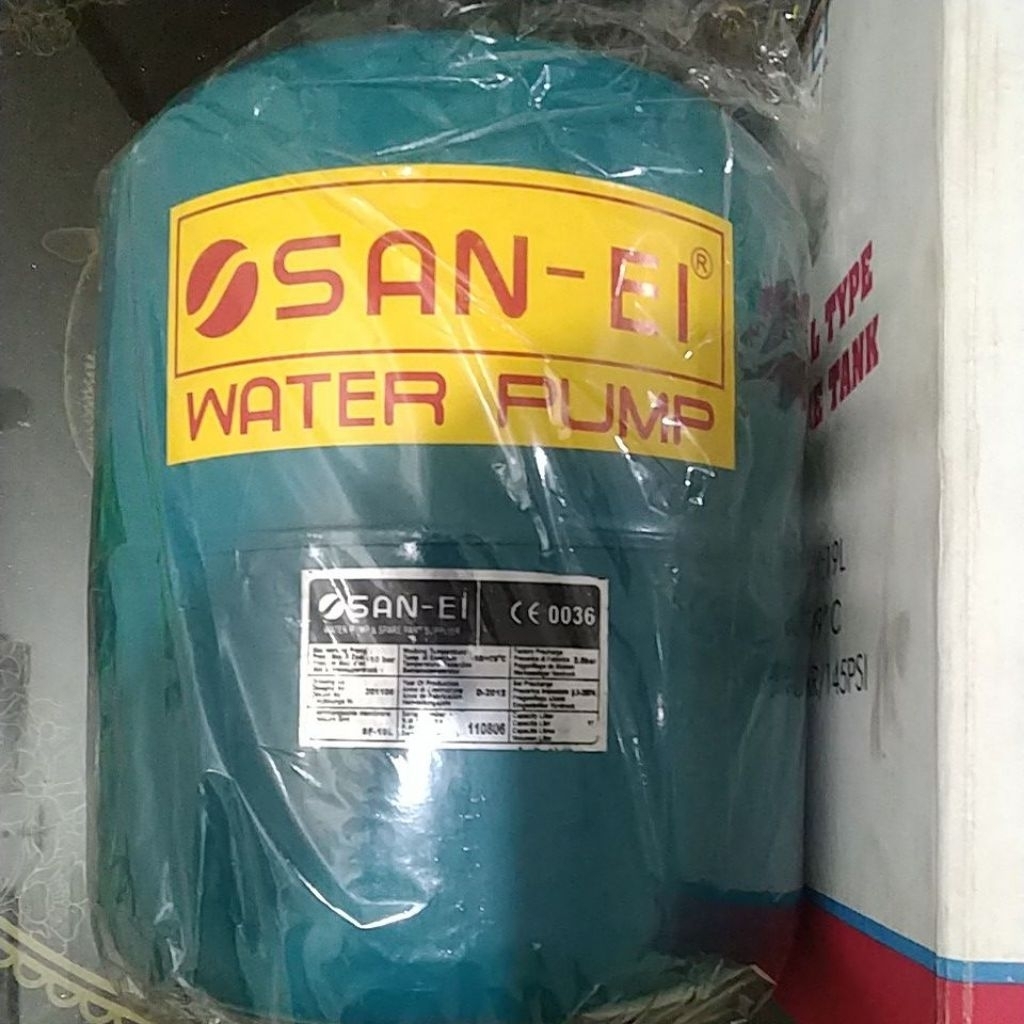 Vertical Type Pressure Tank SAN EI 19 L