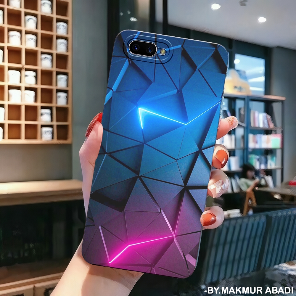 Softcase Oppo A3S - Realme C1 - Oppo A1K - Realme C2 - Cassing Handphone Karakter - Case Hp Motif Ae