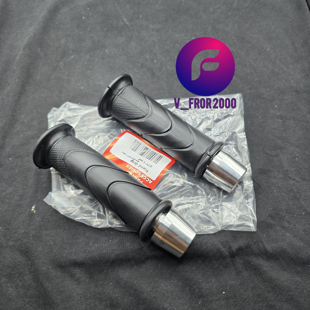 Paket Hemat Handgrip Honda Set Bandul Jalu Stang Chrome Model Pcx Universal Grip Honda Semua Motor B