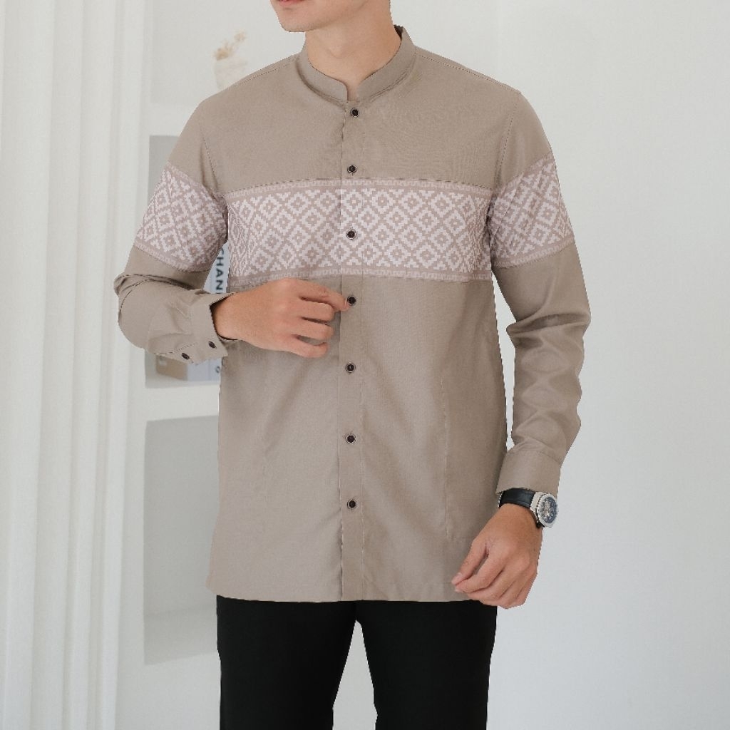 Oosman - Koko Kemko Pria sulthan Lengan Panjang Dewasa Bahan Premium