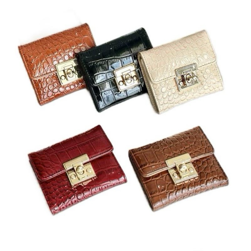 AMIRACO Dompet Felos Croco Premium