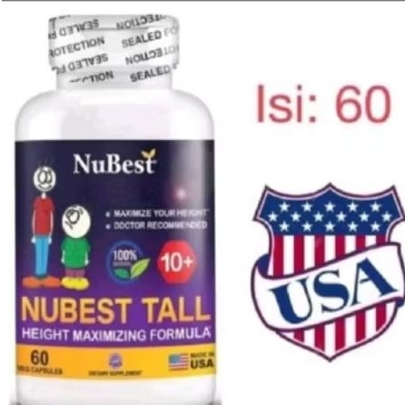 Nubest Tall+10 Suplemen Peninggi Badan Original