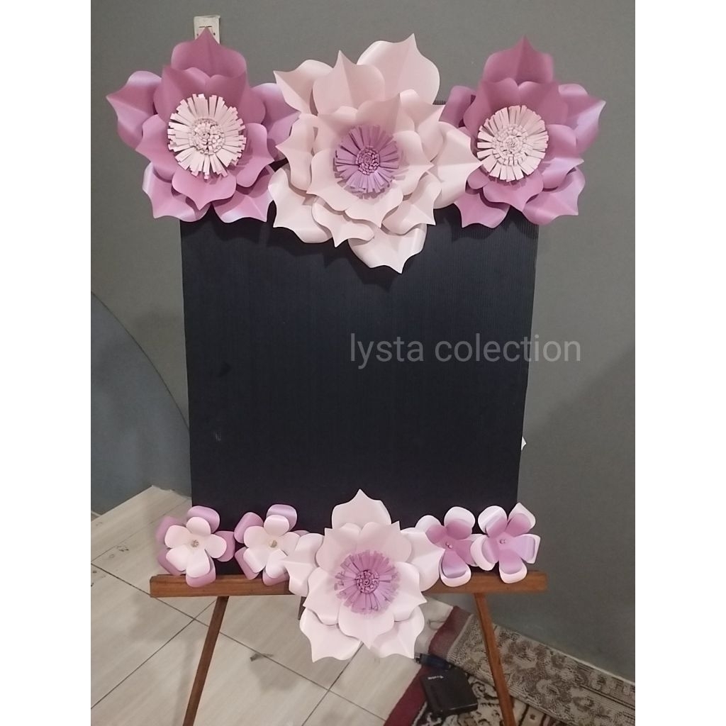 papan ucapan paper flower