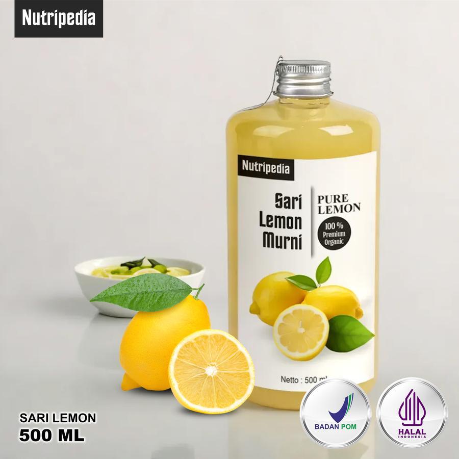 

Nutripeedia Sari Lemon Murni Premium Organic 500 ml