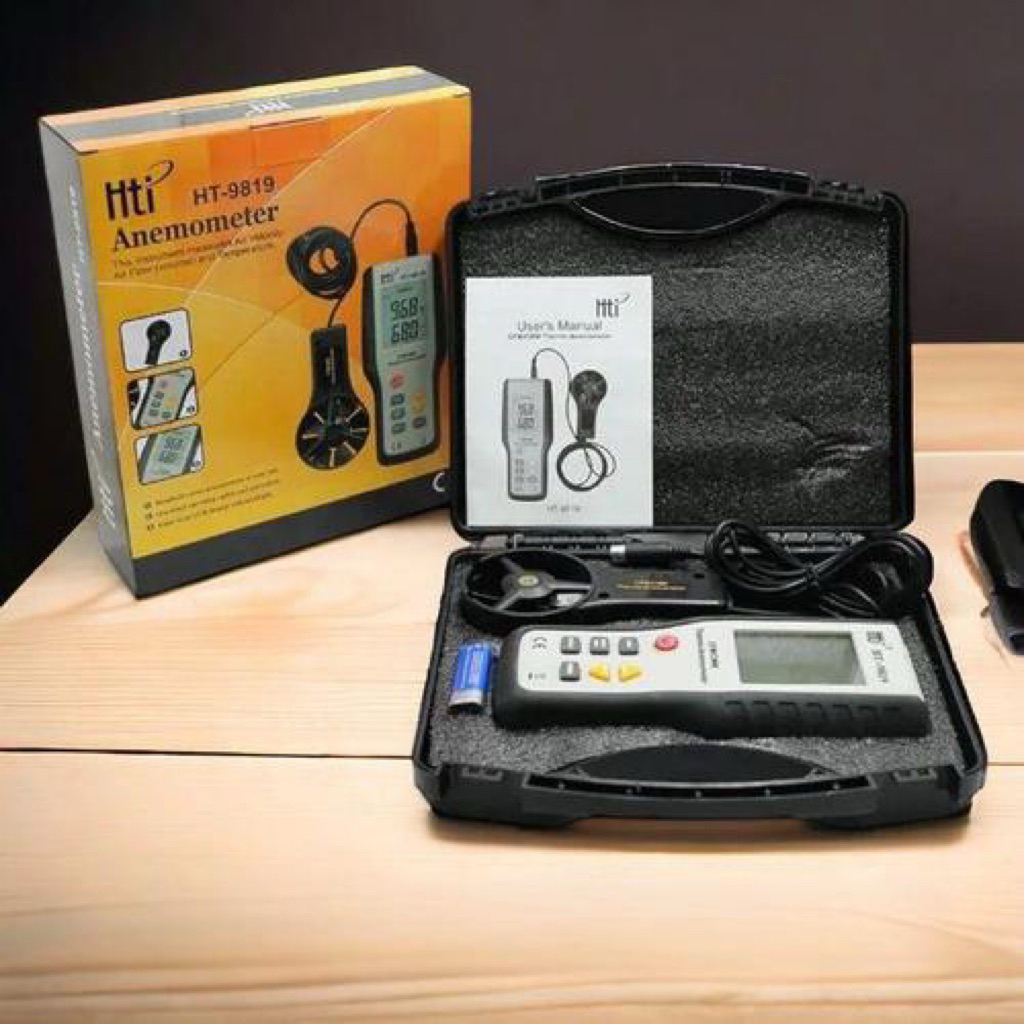 HT-9819 Detachable Anemometer with CFM/CMM function