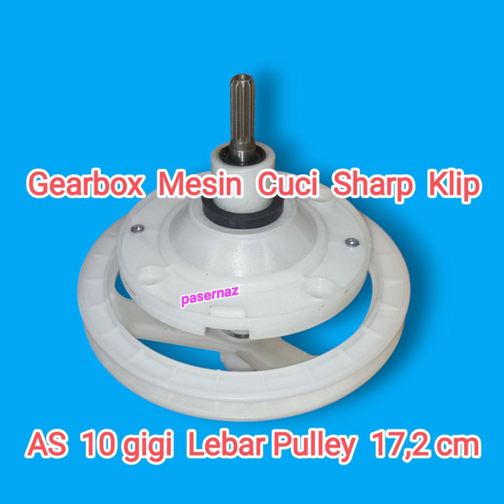 SHARP KLIP | Gearbox Mesin Cuci Sharp | Mesin Cuci Sharp Manual 2 Tabung | Model Klip | Girbox | Gea