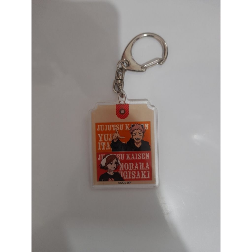 Gantungan Kunci Official Jujutsu Kaisen Yomiuri Land Yuuji Nobara