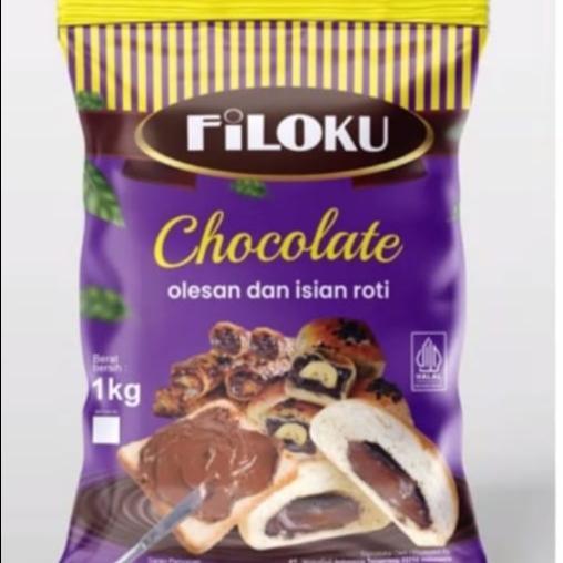 

Filoku Coklat Filling 1kg Selai Coklat olesan isian kemasan asli