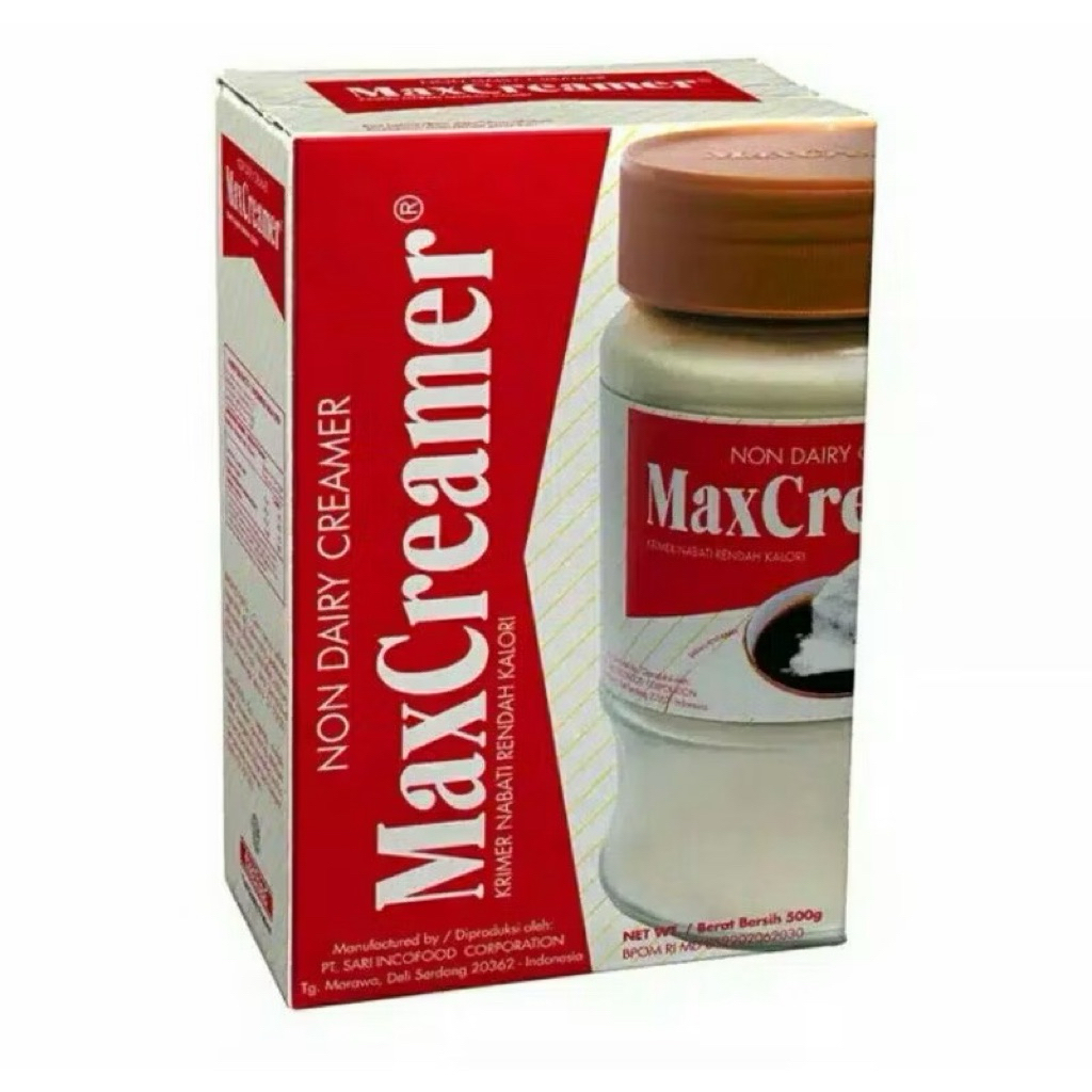 

MaxCreamer Non Dairy Creamer Refill 500gr gosend only