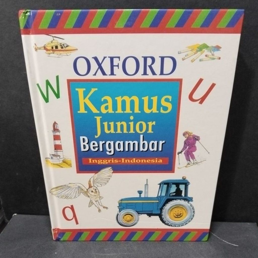 Buku original OXFORD KAMUS JUNIOR BERGAMBAR Inggris-Indonesia